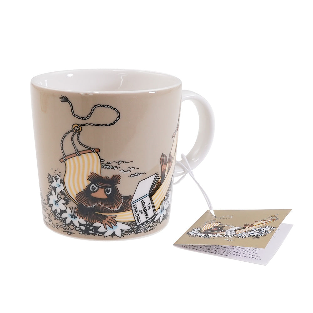 アラビア (ARABIA) ムーミン マグカップ じゃこうねずみ ベージュ