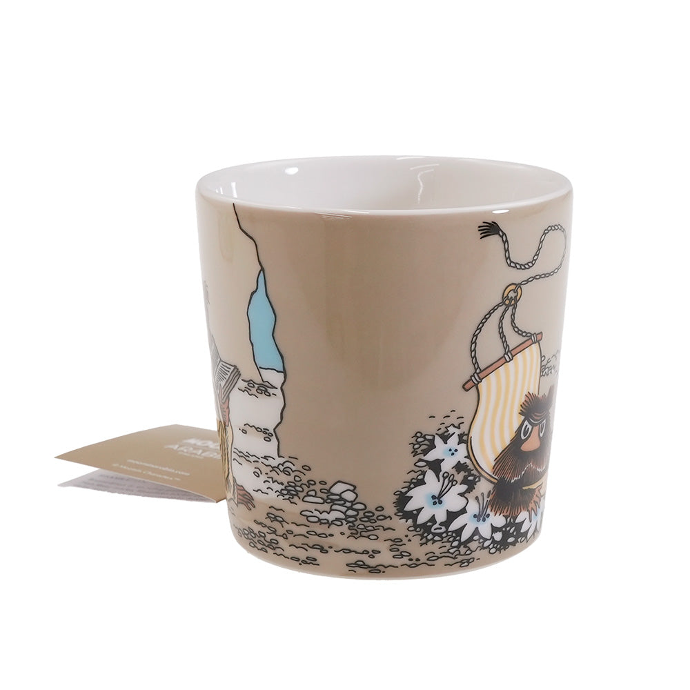 アラビア (ARABIA) ムーミン マグカップ じゃこうねずみ ベージュ