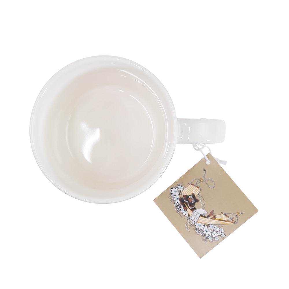 アラビア (ARABIA) ムーミン マグカップ じゃこうねずみ ベージュ