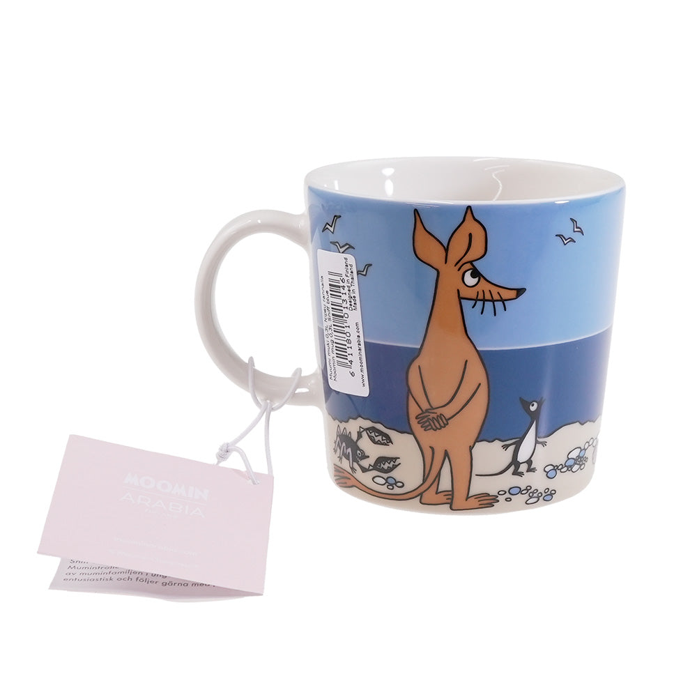 アラビア (ARABIA) ムーミン マグカップ スニフ ブルー