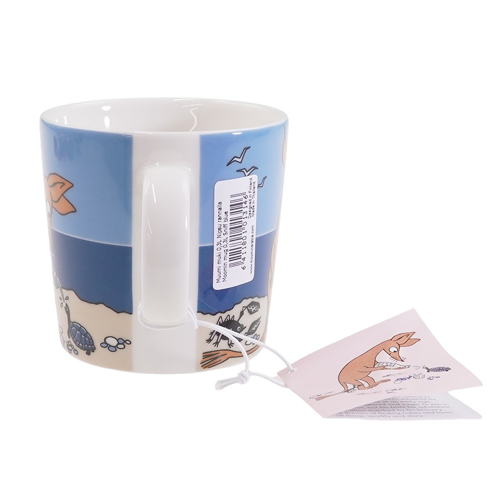 アラビア (ARABIA) ムーミン マグカップ スニフ ブルー