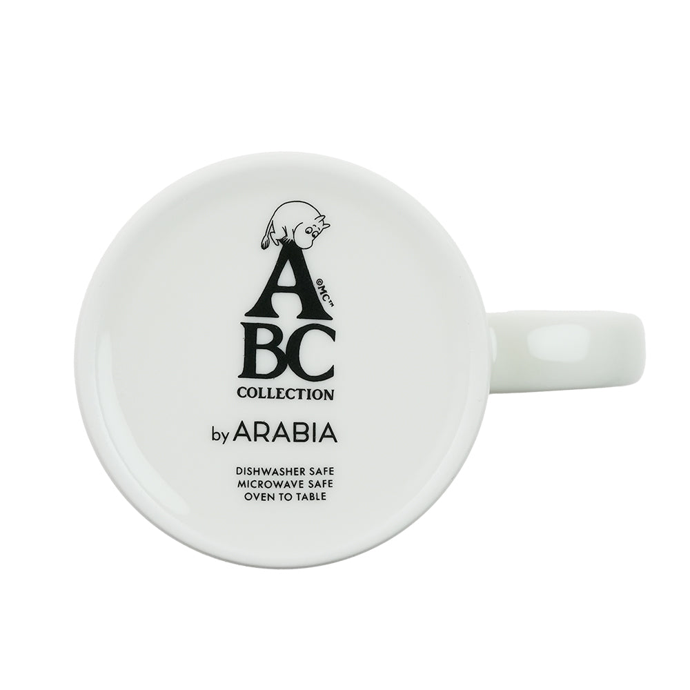 アラビア (ARABIA) ムーミン ABC マグカップ スナフキン 1064951