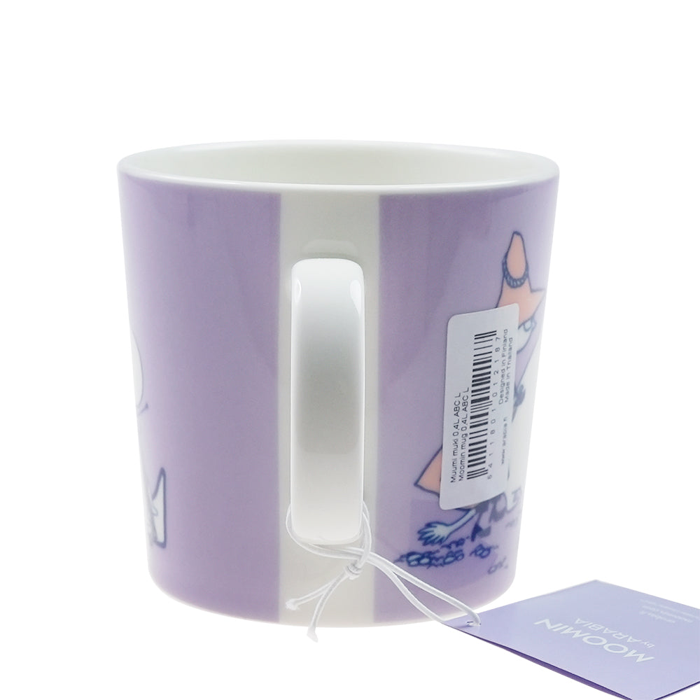 アラビア (ARABIA) ムーミン アルファベットコレクション マグカップ 「L」 400ml