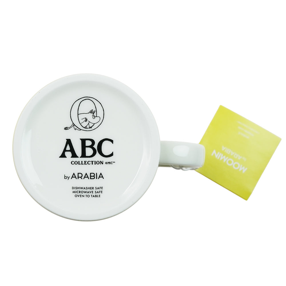 アラビア (ARABIA) ムーミン アルファベットコレクション マグカップ 「O」 400ml