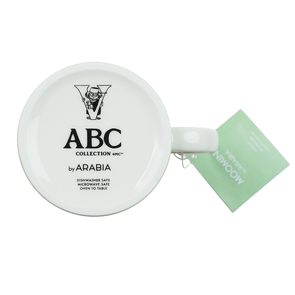 アラビア (ARABIA) ムーミン アルファベットコレクション マグカップ 「V」 400ml