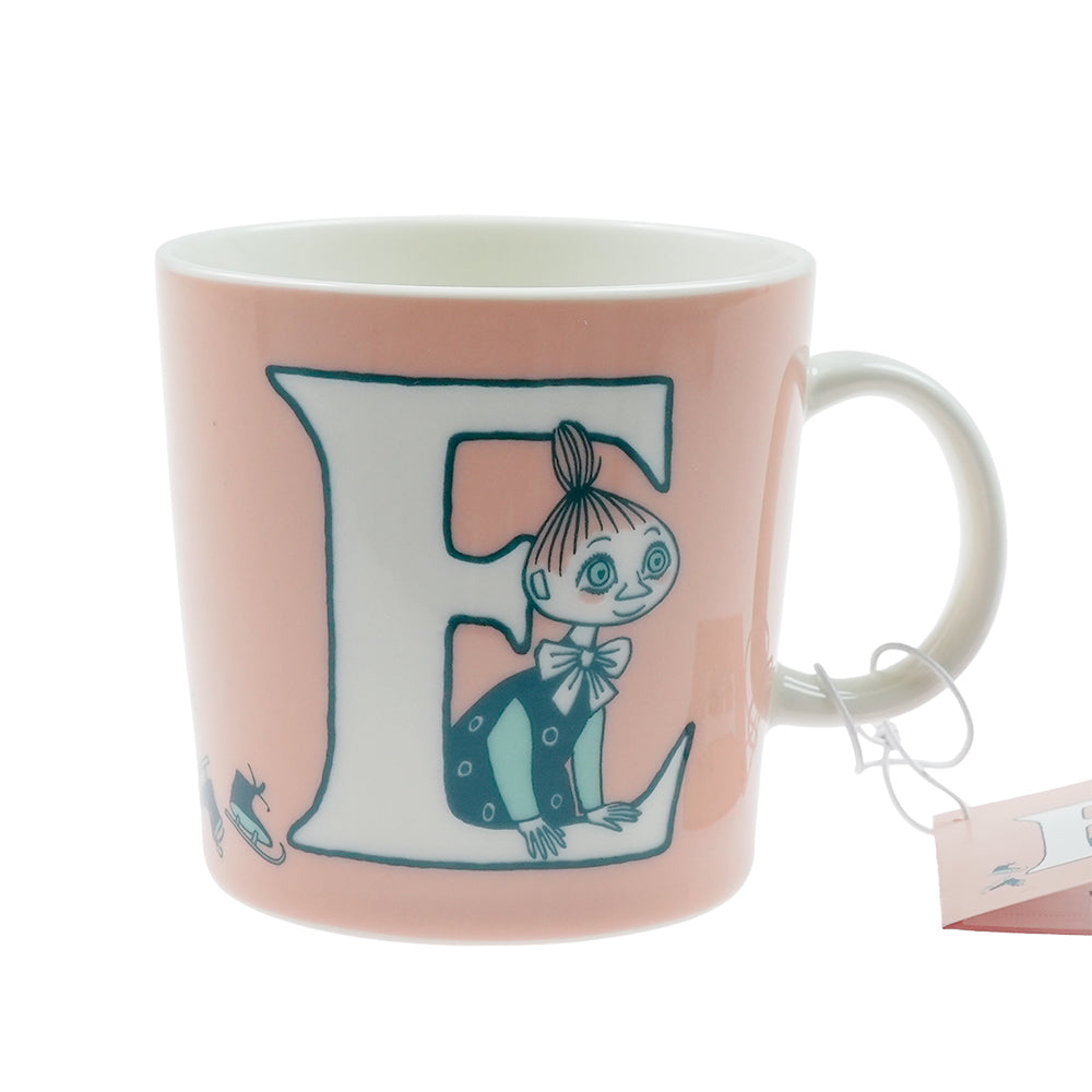 アラビア (ARABIA) ムーミン アルファベットコレクション マグカップ 「E」 400ml