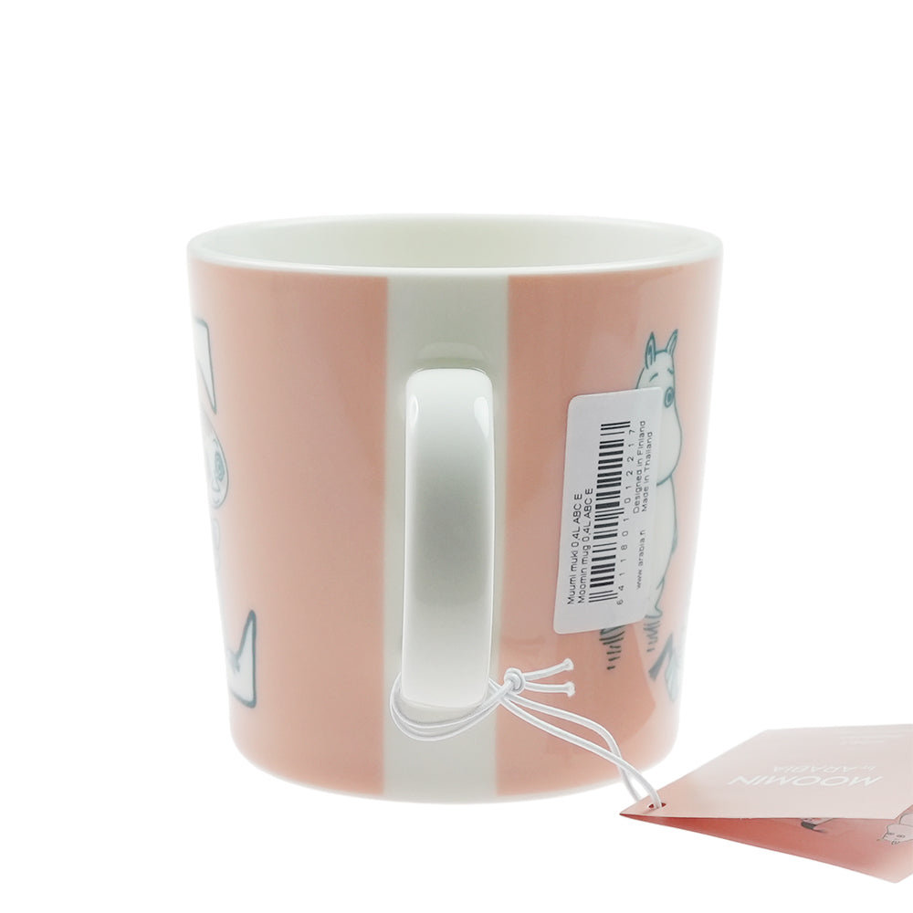 アラビア (ARABIA) ムーミン アルファベットコレクション マグカップ 「E」 400ml