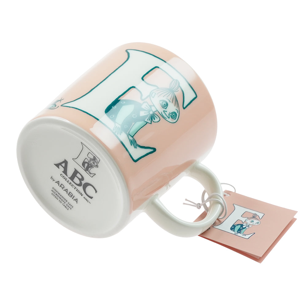 アラビア (ARABIA) ムーミン アルファベットコレクション マグカップ 「E」 400ml