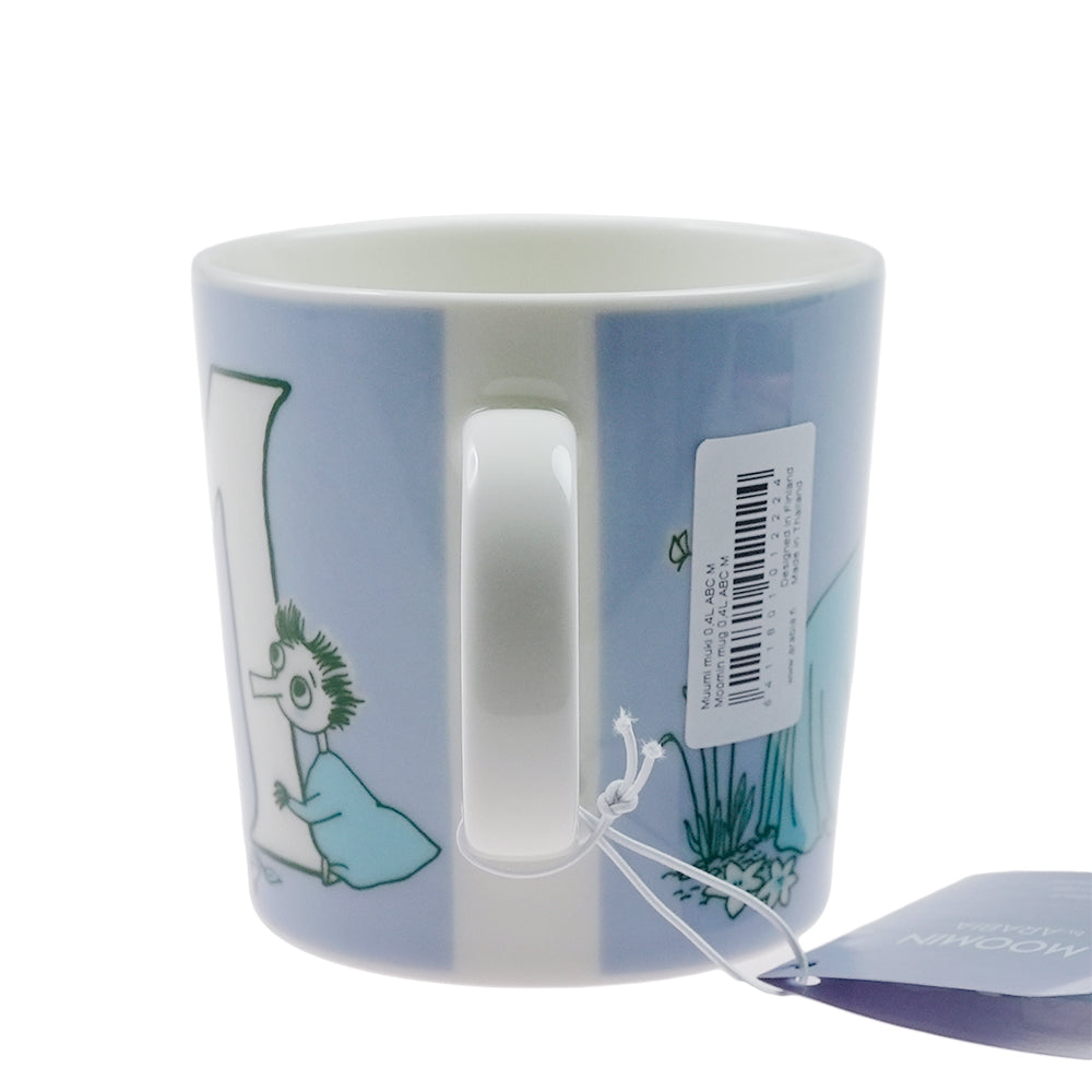 アラビア (ARABIA) ムーミン アルファベットコレクション マグカップ 「M」 400ml