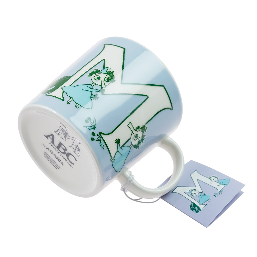 アラビア (ARABIA) ムーミン アルファベットコレクション マグカップ 「M」 400ml