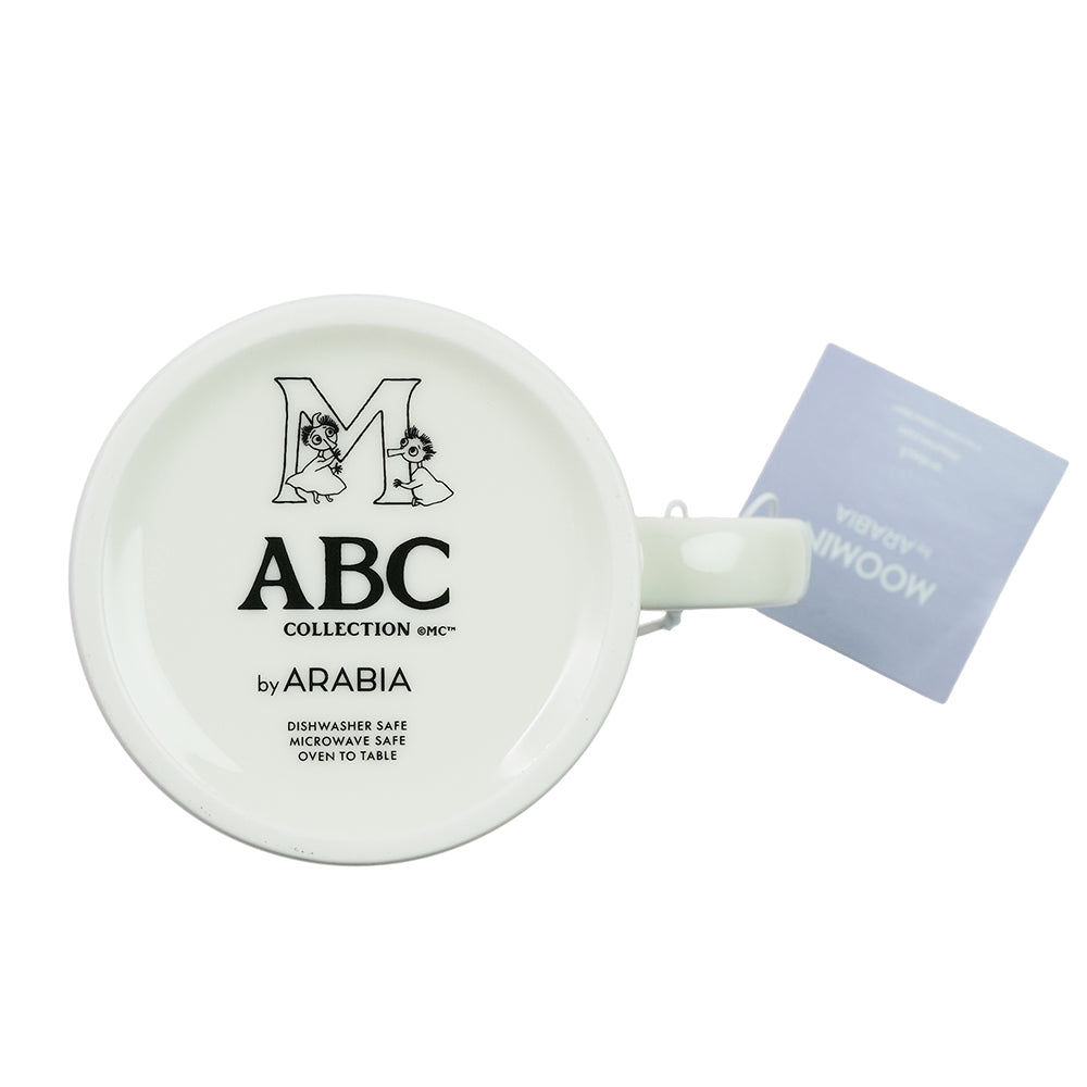 アラビア (ARABIA) ムーミン アルファベットコレクション マグカップ 「M」 400ml