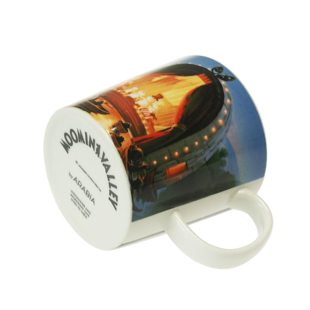 アラビア (ARABIA) ムーミンバレー マグカップ 黄金のしっぽ 300ml