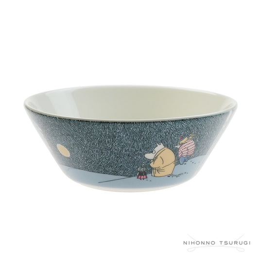 アラビア (ARABIA) ムーミン スノームーンライト 2021年限定 ウィンター ボウル 15cm