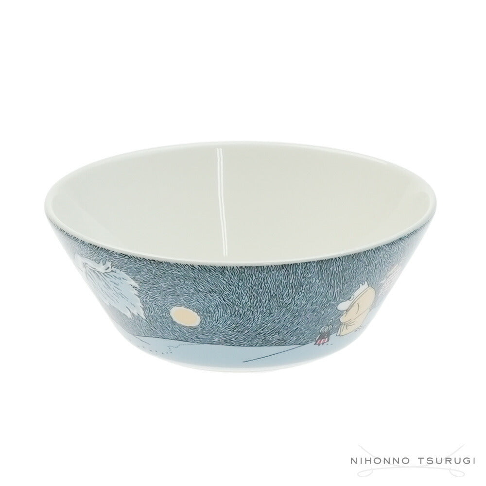 アラビア (ARABIA) ムーミン スノームーンライト 2021年限定 ウィンター ボウル 15cm