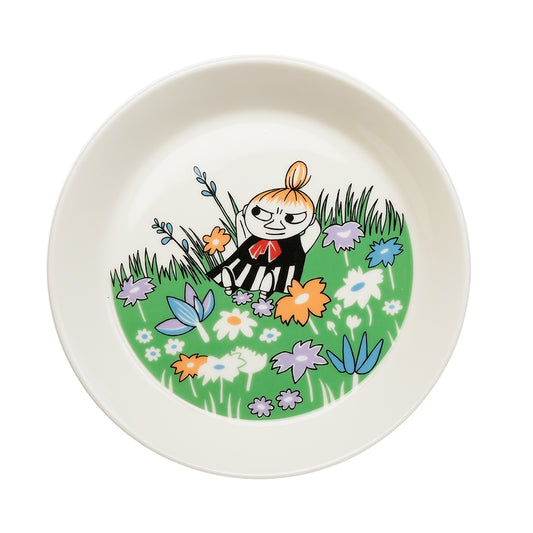 アラビア (ARABIA) ムーミン プレート19cm ちびのミイ（メドウ）