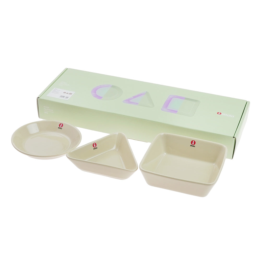 イッタラ (iittala) ティーマ ミニサービング 3Pセット リネン         