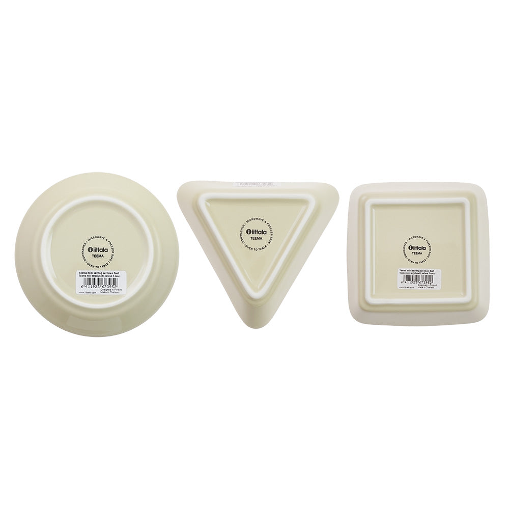 イッタラ (iittala) ティーマ ミニサービング 3Pセット リネン         