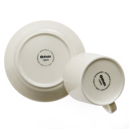 イッタラ (iittala) ティーマ ホワイト ティーカップ＆ソーサー