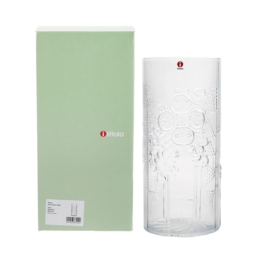 イッタラ (iittala) フローラ ベース 25cm クリア