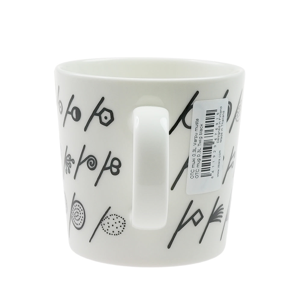 イッタラ (iittala) オイバ・トイッカ・コレクション / ツイッグ マグ 300ml ブラック 1065507