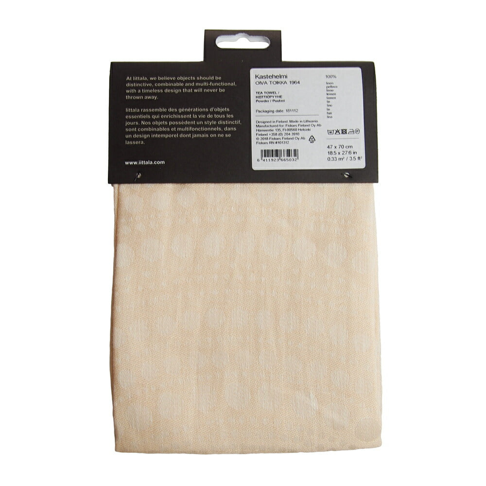 イッタラ (iittala) カステヘルミ ティータオル パウダー 47×70cm