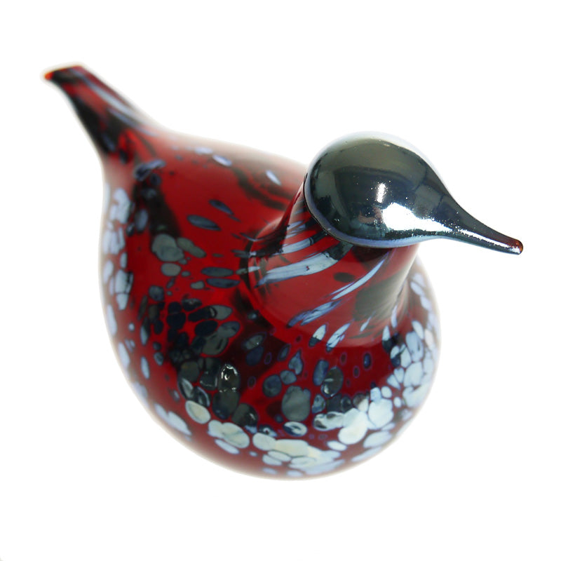イッタラ (iittala) バード バイ オイバ・トイッカ （Birds by Oiva Toikka）コマドリ クランベリー200x125
