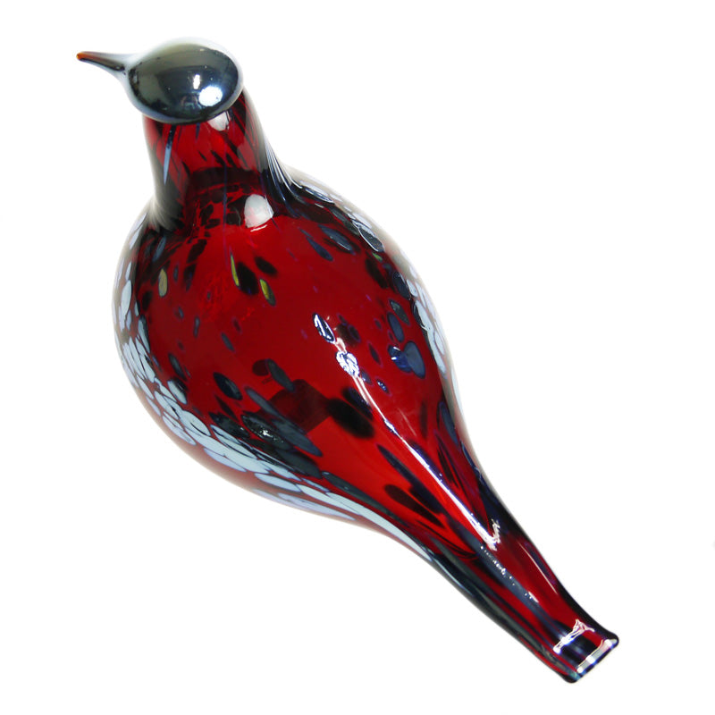 イッタラ (iittala) バード バイ オイバ・トイッカ （Birds by Oiva Toikka）コマドリ クランベリー200x125
