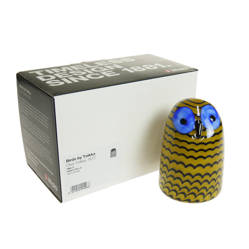 イッタラ (iittala) バード バイ オイバ・トイッカ （Birds by Oiva Toikka）フクロウ (子) 75×105mm