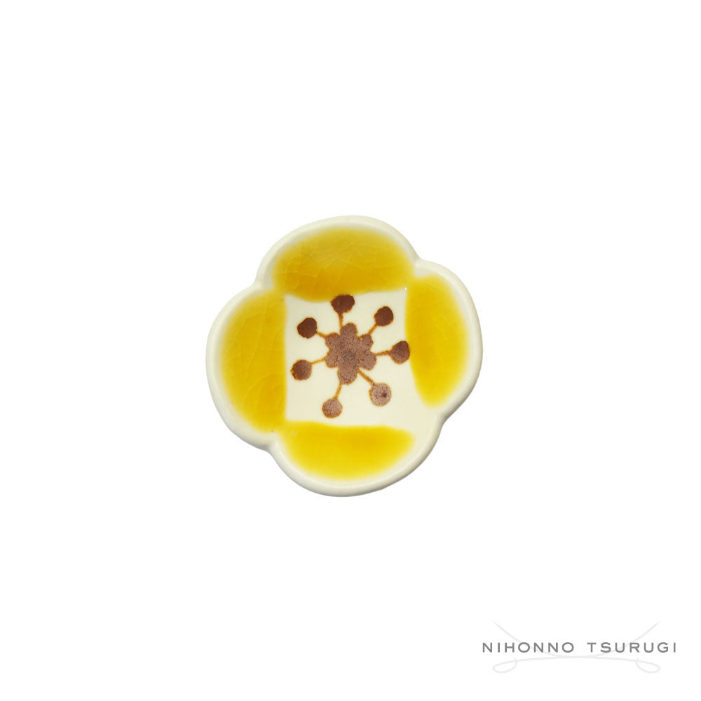 葛西国太郎 HANI 色絵 箸置き POPPY