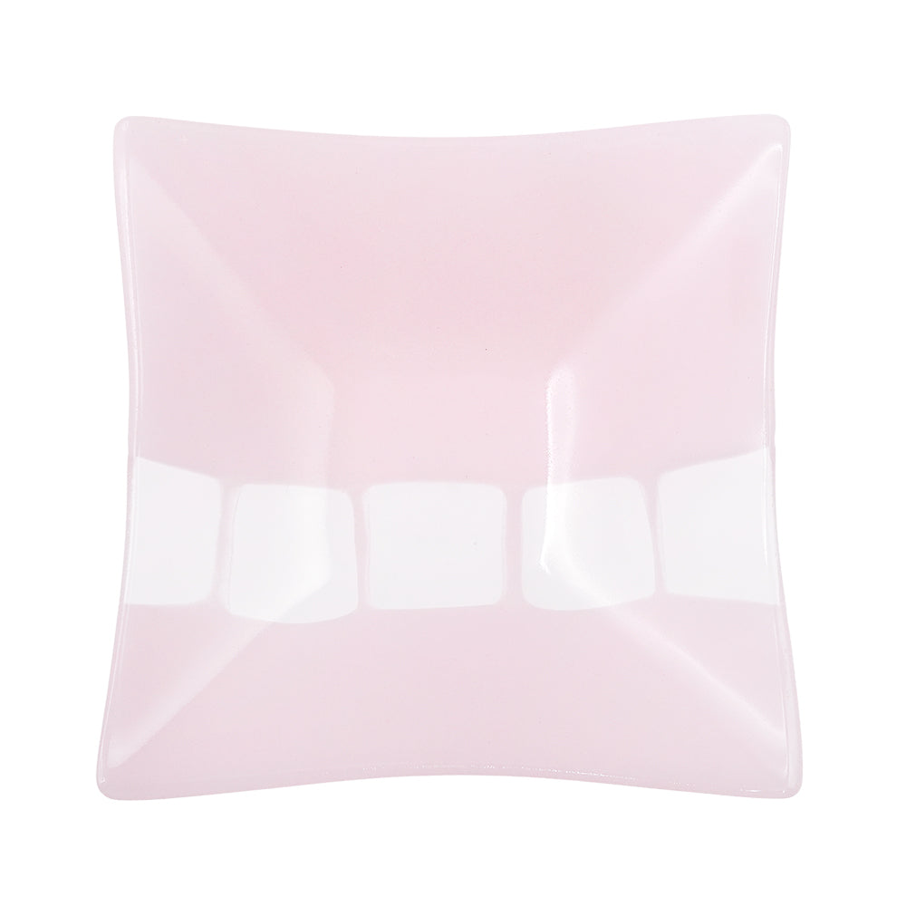 サブロウガラス 角深鉢 (大) c さくら