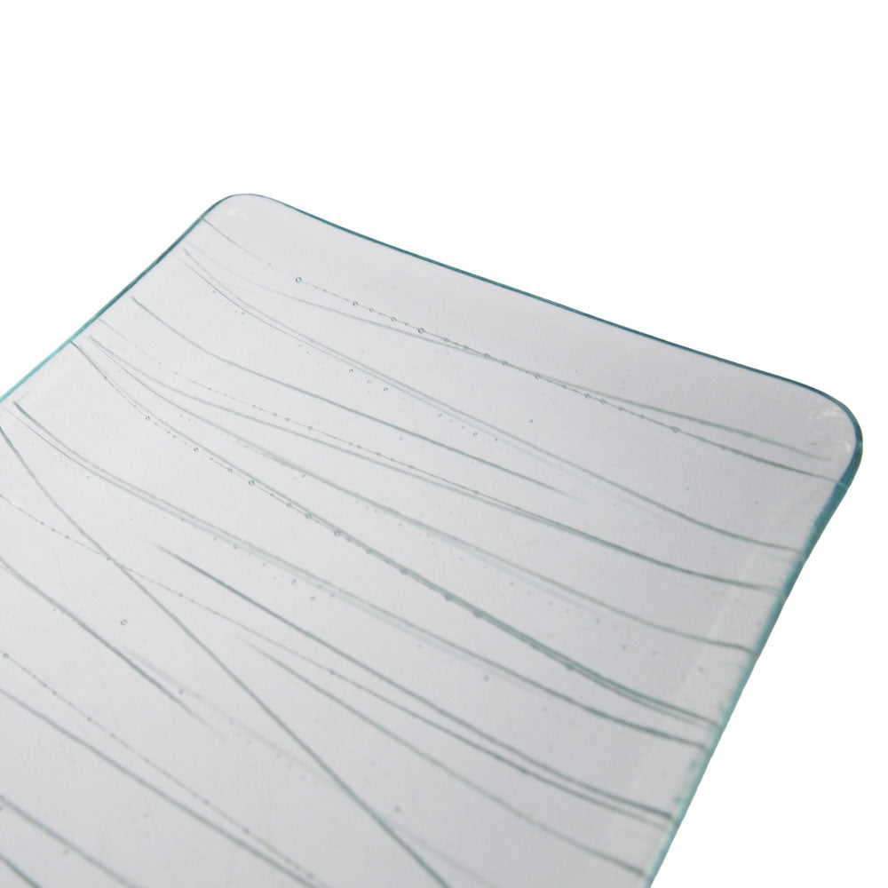 サブロウガラス 角長31cm m さみだれ 白 IZ-50m