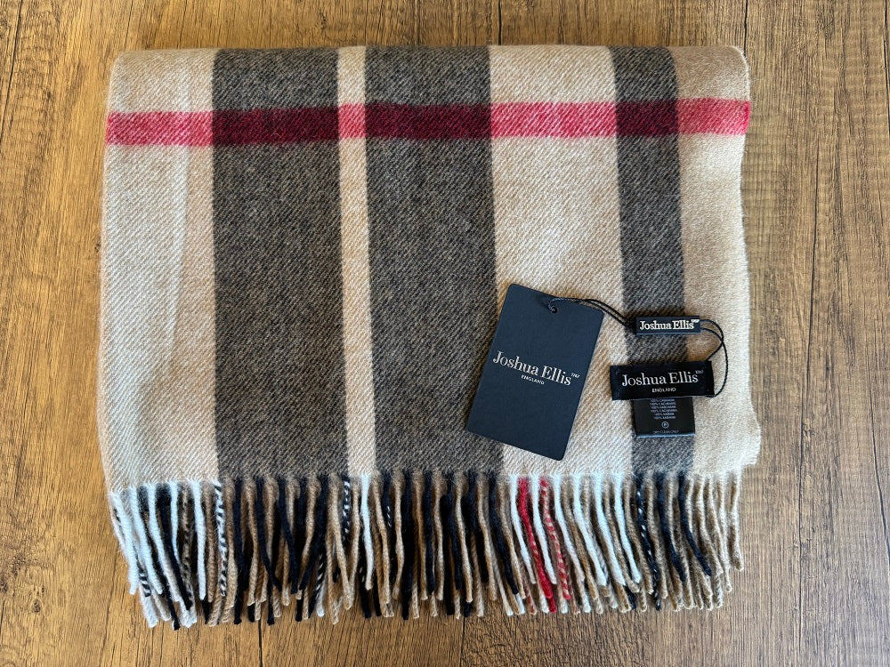 ジョシュアエリス （Joshua Ellis）カシミアストール　70×190cm