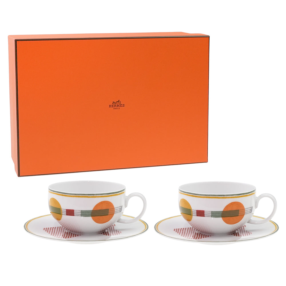 エルメス (HERMES) ソー・エルメス ティーカップ＆ソーサーペア 055016P