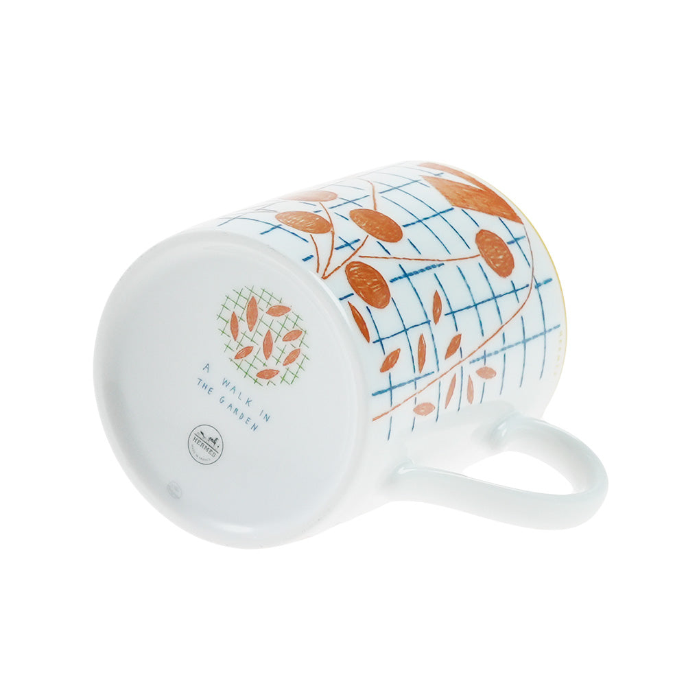 エルメス (HERMES) ウォーク・イン・ザ・ガーデン マグカップ オレンジ 300ml 043131P