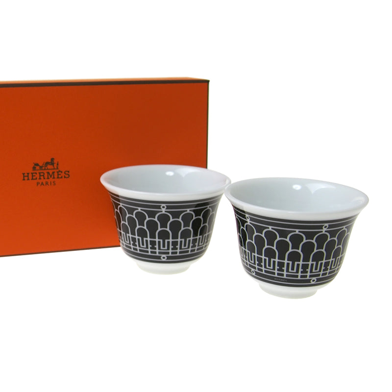エルメス (HERMES) H（アッシュ）デコ スモールカップ ペア ＃2 037133P2