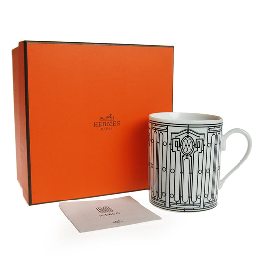 エルメス (HERMES) H（アッシュ）デコ マグカップ 300cc