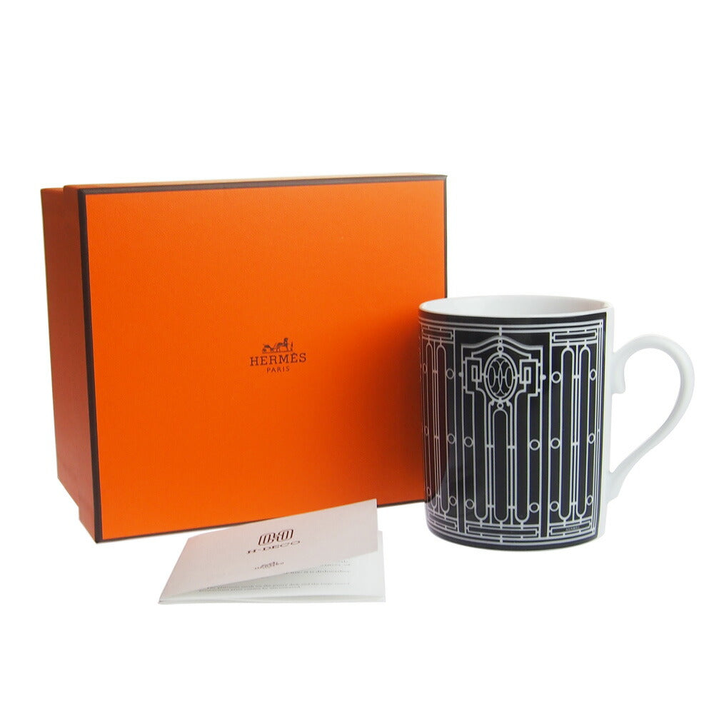 エルメス (HERMES) H（アッシュ）デコ マグカップ 300cc