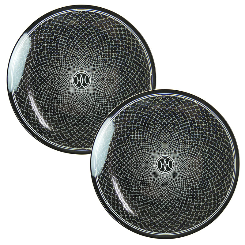 エルメス (HERMES) H（アッシュ）デコ デザートプレート 22.5cm ペア