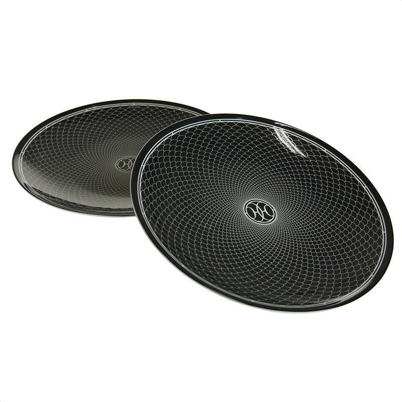 エルメス (HERMES) H（アッシュ）デコ デザートプレート 22.5cm ペア