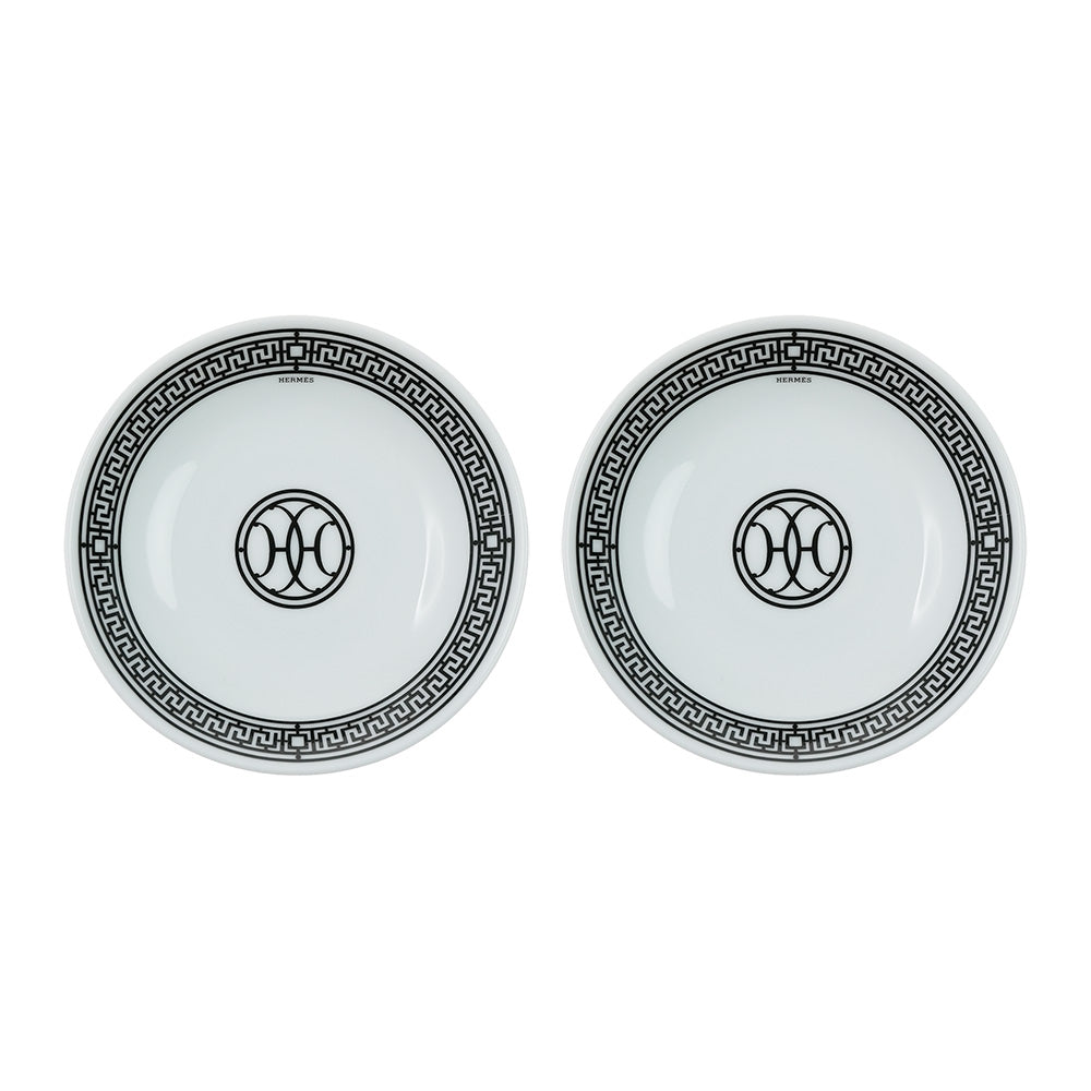 エルメス (HERMES) H（アッシュ）デコ ソイディッシュ 10cm ペア 37086