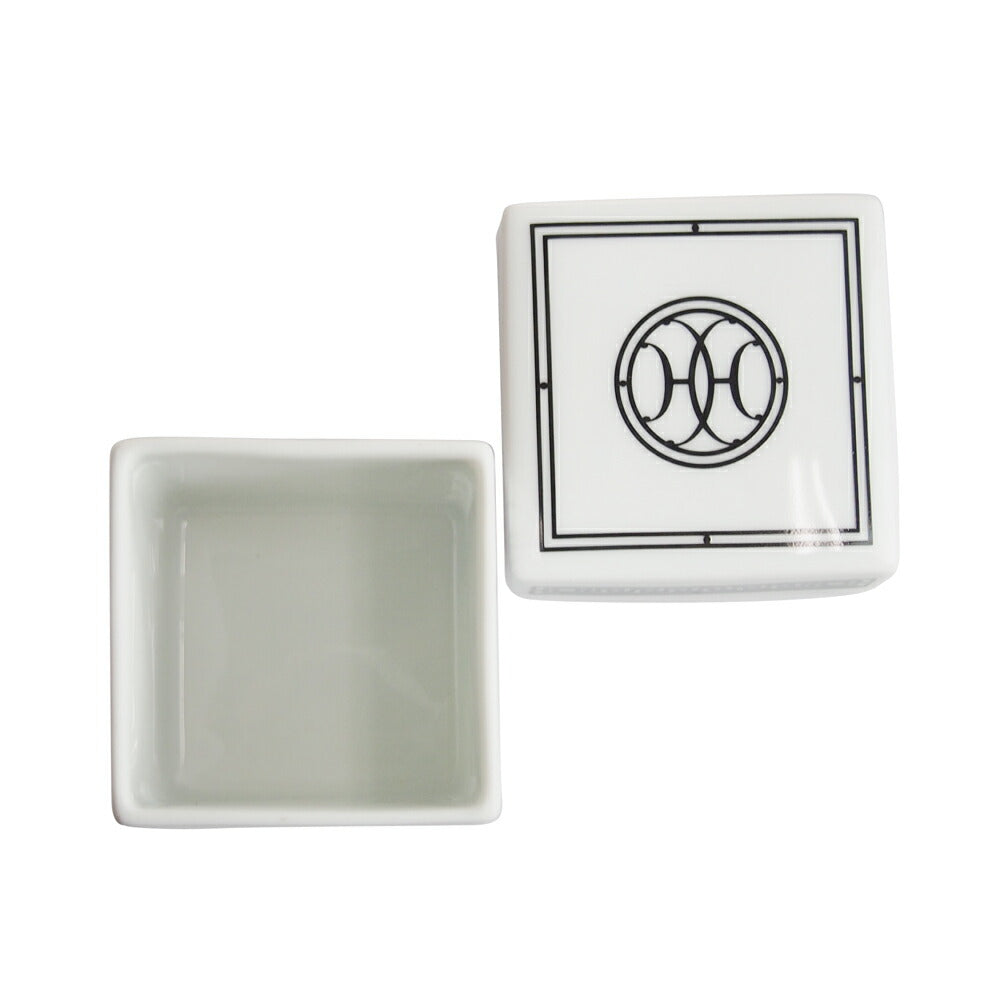 エルメス (HERMES) H（アッシュ）デコ スモールボックス 5×5×7cm 37020