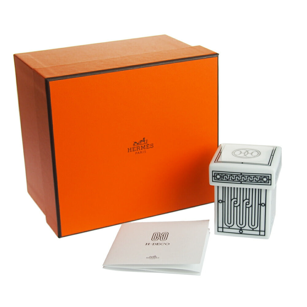 エルメス (HERMES) H（アッシュ）デコ スモールボックス 5×5×7cm 37020