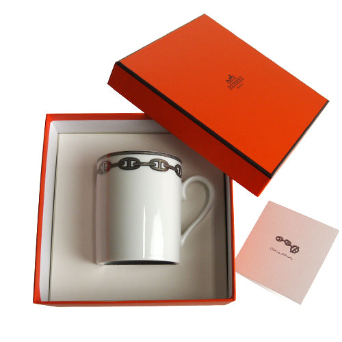 エルメス (HERMES) シェーヌダンクル プラチナ マグ 004134P