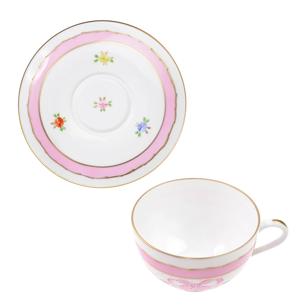 ロールセリニャック (Laure Selignac) マリーアントワネット ラウンド ティーカップ＆ソーサー