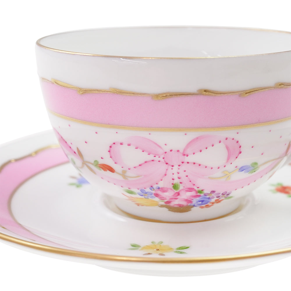 ロールセリニャック (Laure Selignac) マリーアントワネット ラウンド ティーカップ＆ソーサー