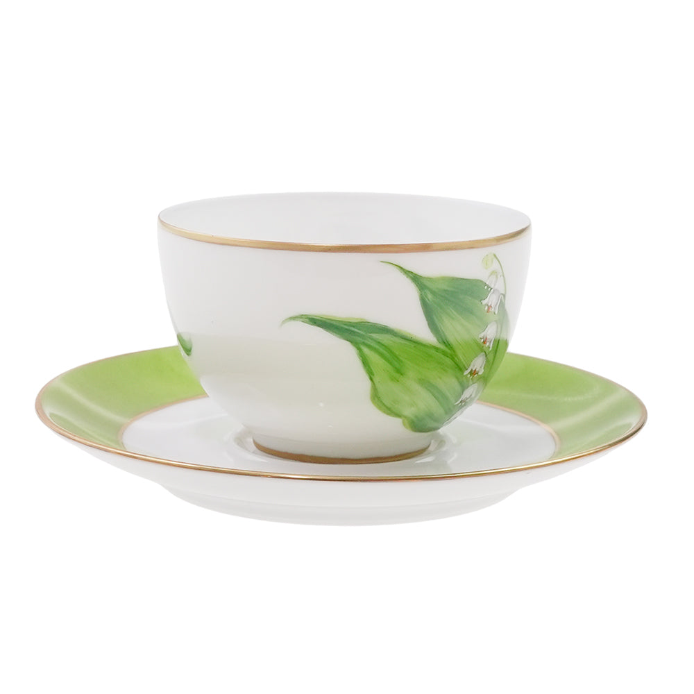 ロールセリニャック (Laure Selignac) ミュゲ ラウンド ティーカップ＆ソーサー