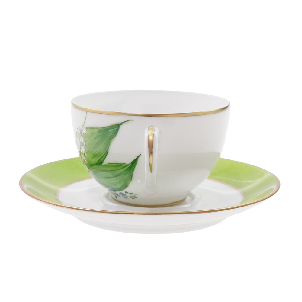 ロールセリニャック (Laure Selignac) ミュゲ ラウンド ティーカップ＆ソーサー