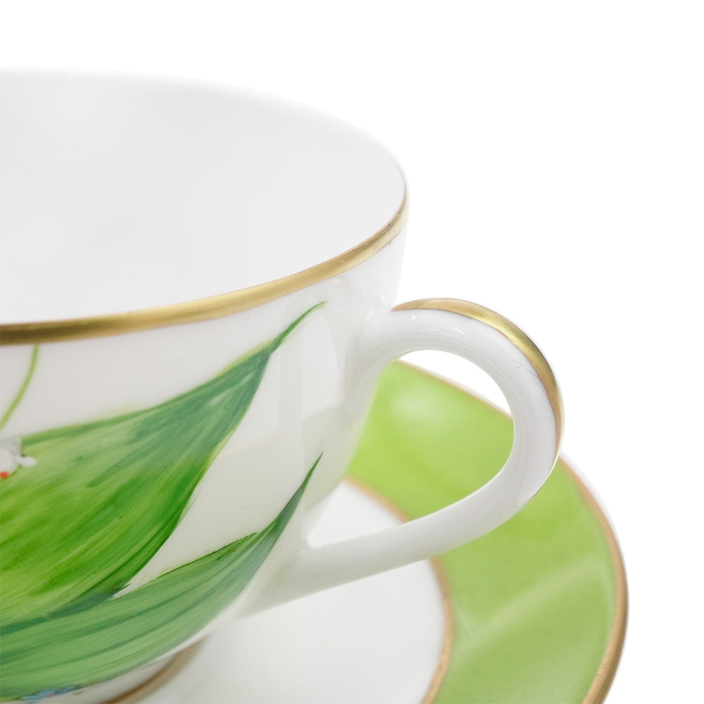 ロールセリニャック (Laure Selignac) ミュゲ ラウンド ティーカップ＆ソーサー