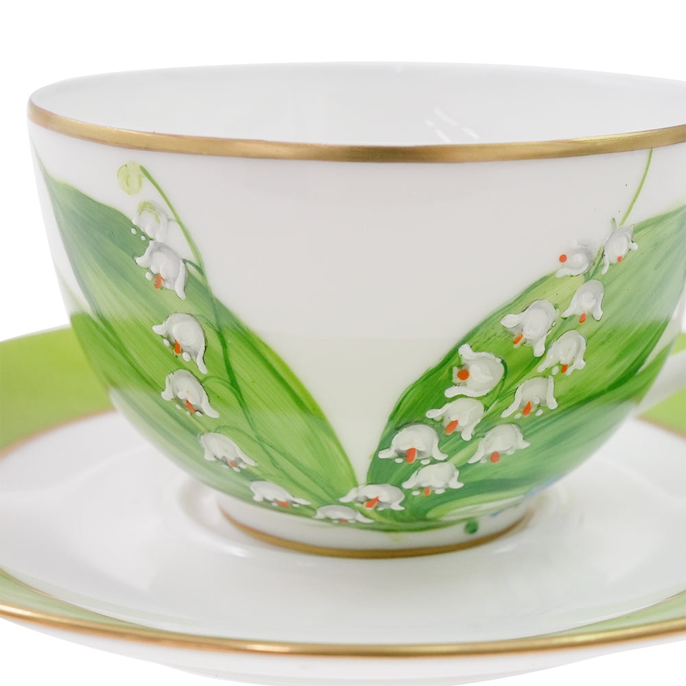 ロールセリニャック (Laure Selignac) ミュゲ ラウンド ティーカップ＆ソーサー