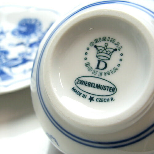 カールスバード ブルーオニオン (Carlsbad Blue Onion) ティーカップ＆ソーサー 200ml